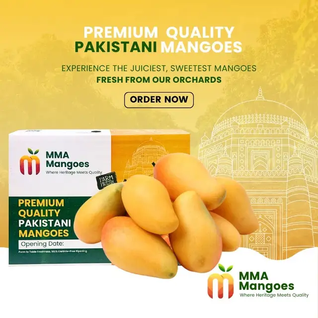 Pakistani mango orchard in Multan at sunrise