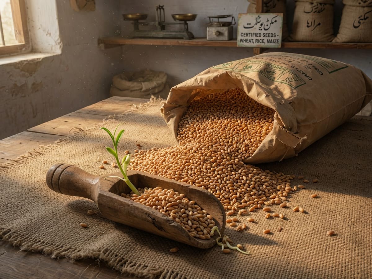 Wheat Seed certified seed from Punjab Seed Corp